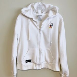 Disney Store White Micky Mouse Hoodie